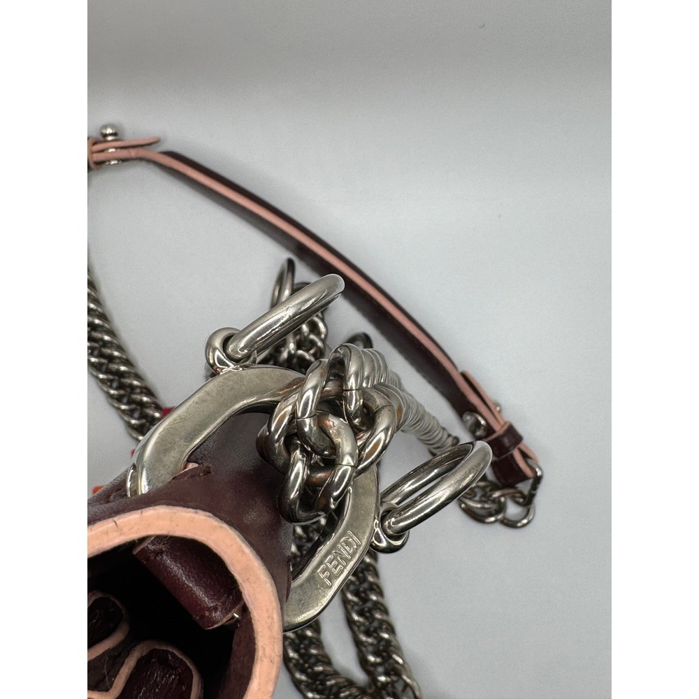 Fendi Roma Kan Studded Bag Chain Strap with COA#798 - Picture 11 of 16